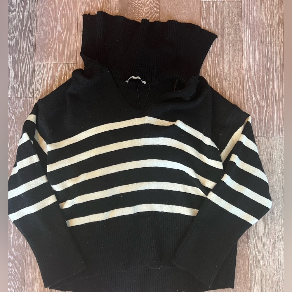 Zara stripe knit sweater